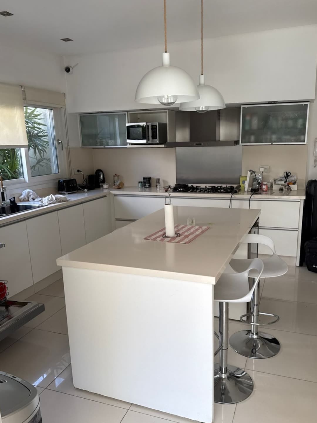 Cocina con isla — antes